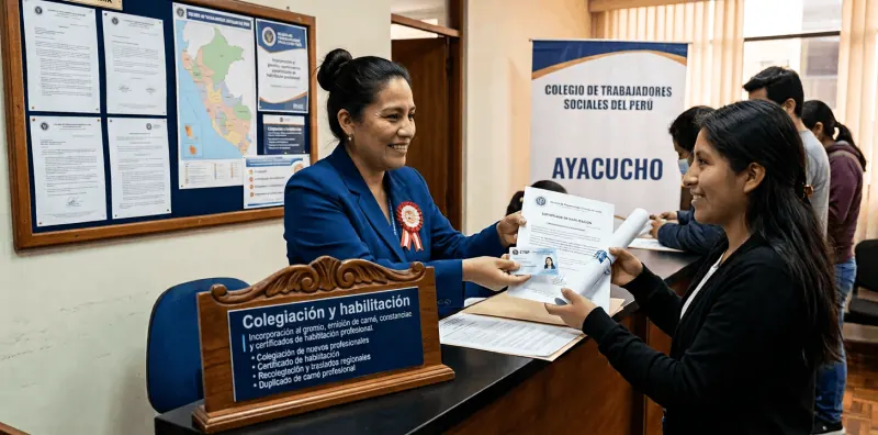 Colegiación y habilitación